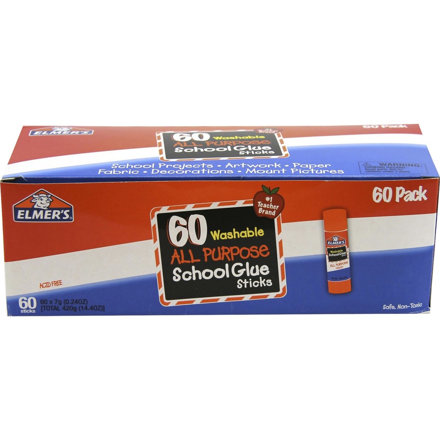 Elmer's Washable All Purpose School Glue Sticks Pack